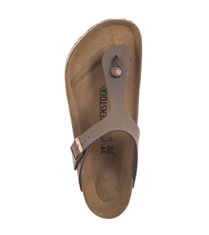 Birkenstock Gizeh BS Nubuk Mocca 043751 (BK29-b) šlepetės
