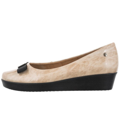 Maciejka Beżowe Lakierowane 01942-04/00-5 (MA78-e) bateliai