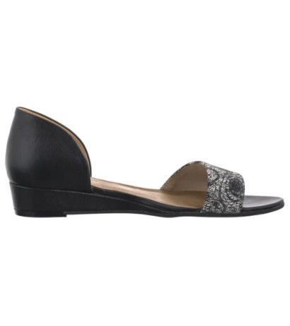 Maciejka Czarno-Beżowe 01971-70/00-1 (MA66-b) sandals