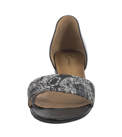 Maciejka Czarno-Beżowe 01971-70/00-1 (MA66-b) sandaalid