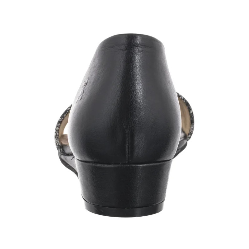 Maciejka Czarno-Beżowe 01971-70/00-1 (MA66-b) sandals