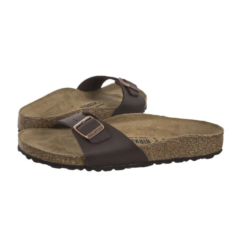 Birkenstock Madrid Dark Brown 0040393 (BK24-e) Moteriški batai/šlepetės