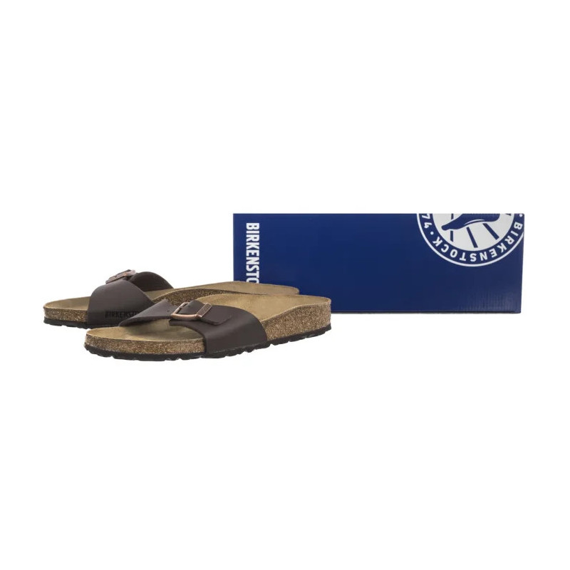 Birkenstock Madrid Dark Brown 0040393 (BK24-e) Sieviešu apavi/Flip Flops