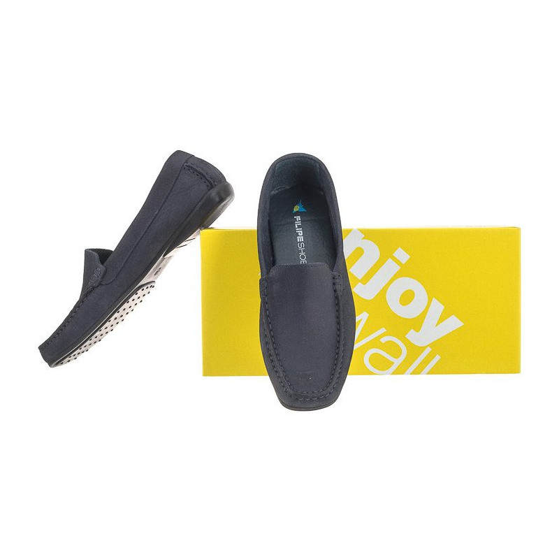 Filipe Granatowe 3031 Nobuck 7 Marinho (FP16-a) batai