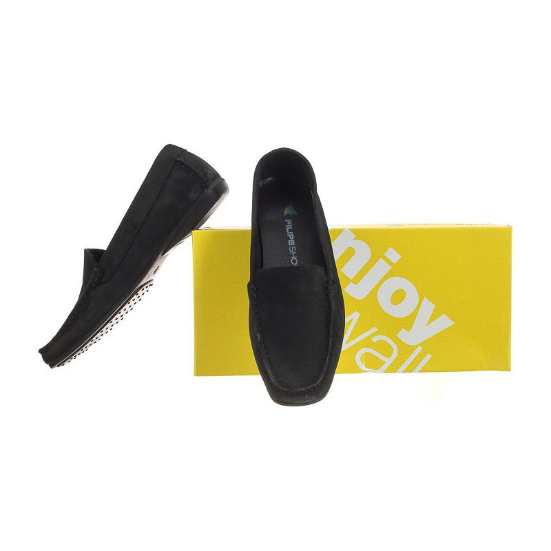 Filipe Czarne 3031 Nobuck 72 Preto (FP16-b) shoes