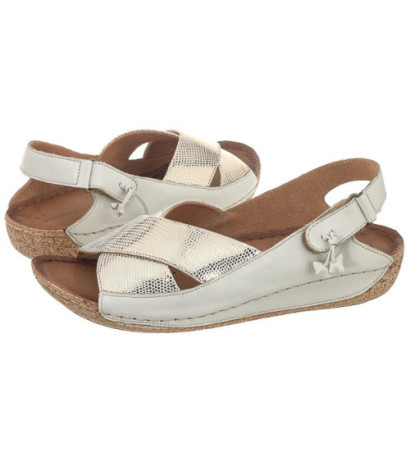 Maciejka Kremowe 00994-37 (MA151-b) sandals
