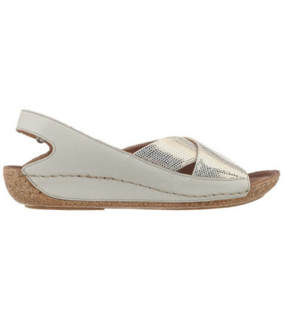 Maciejka Kremowe 00994-37 (MA151-b) sandals