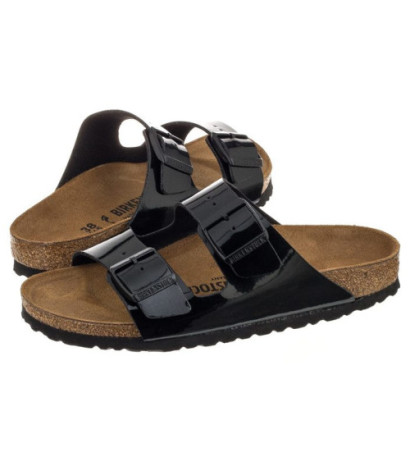 Birkenstock Arizona Patent Black 1005292 (BK52-a) Moteriški batai/šlepetės
