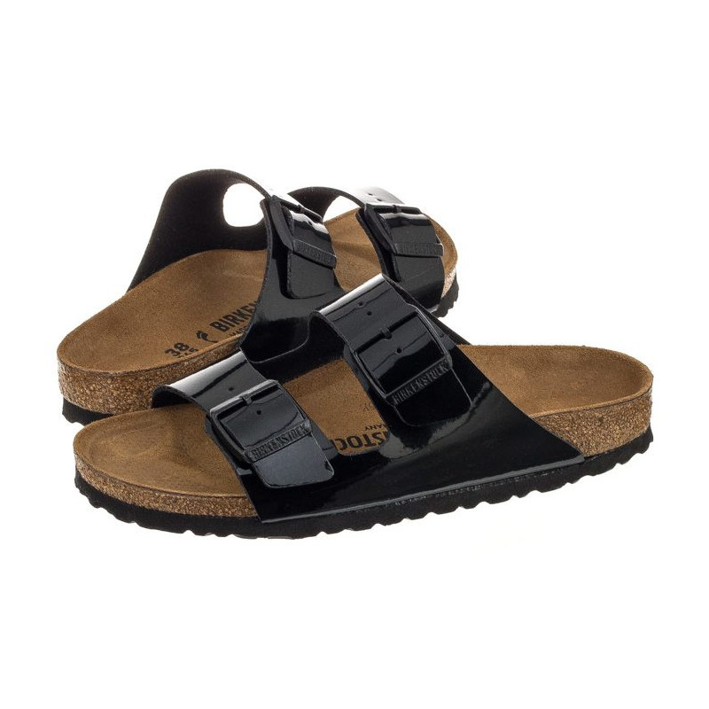 Birkenstock Arizona Patent Black 1005292 (BK52-a) Moteriški batai/šlepetės