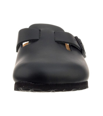 Birkenstock Boston Czarne 0060193 (BK53-a) Moteriški batai/šlepetės