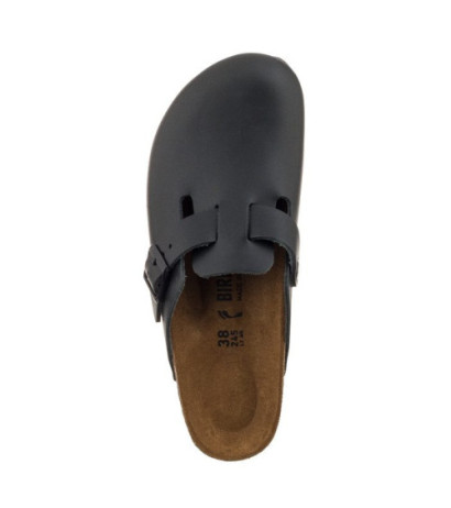 Birkenstock Boston Czarne 0060193 (BK53-a) Moteriški batai/šlepetės