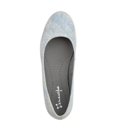 Maciejka Beżowe/Błękitne 00903-14/00-5 (MA193-c) bateliai