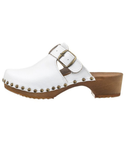 Buxa Białe PE15 DM (BX10-a) Naiste kingad/klappide klapid