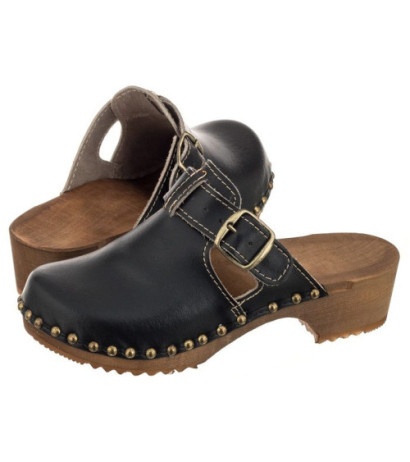 Buxa Czarne PE15 DM (BX10-b) Women's Shoes/Flip Flops