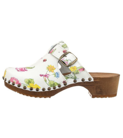 Buxa Białe PE15 Gucci Kwiatki Motyw (BX11-a) Moteriški batai/šlepetės