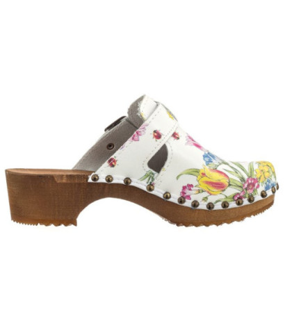 Buxa Białe PE15 Gucci Kwiatki Motyw (BX11-a) Moteriški batai/šlepetės