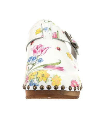 Buxa Białe PE15 Gucci Kwiatki Motyw (BX11-a) Moteriški batai/šlepetės