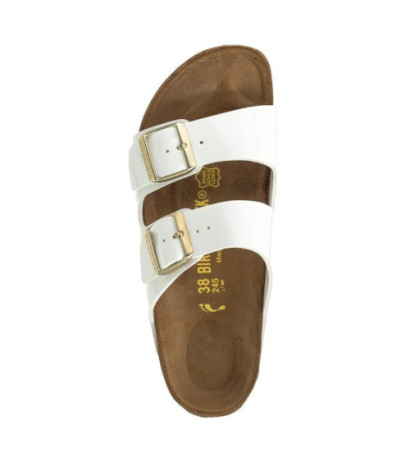 Birkenstock Arizona Patent White 1005294 (BK52-b) Naiste kingad/klappide klapid