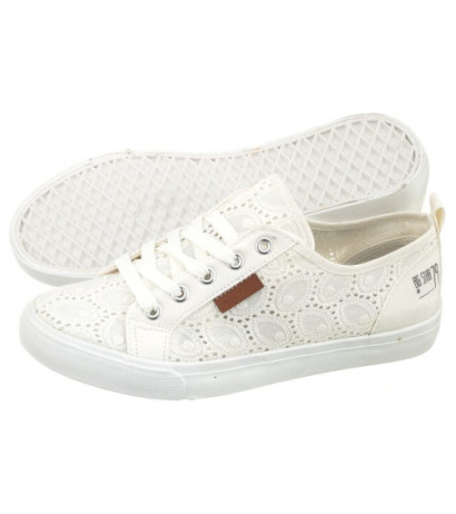 Big Star Białe Ażurowe W274925 (BI67-a) bateliai