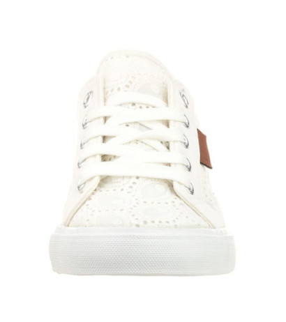 Big Star Białe Ażurowe W274925 (BI67-a) bateliai