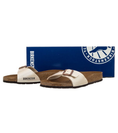 Birkenstock Madrid Graceful Pearl White 0940153 (BK41-d) Sieviešu apavi/Flip Flops