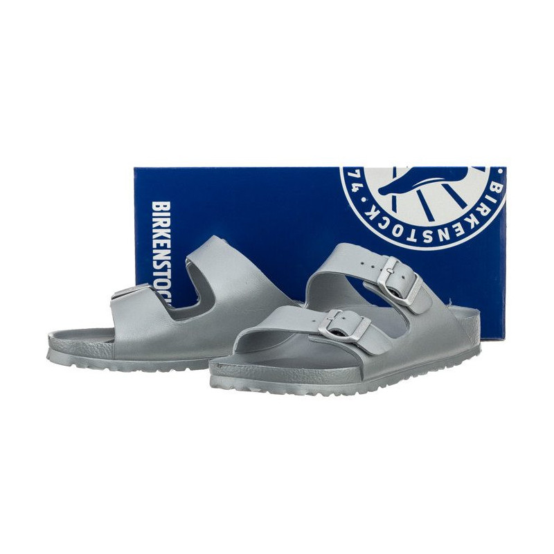 Birkenstock Arizona EVA Metallic Silver 1003491 (BK54-d) Sieviešu apavi/Flip Flops