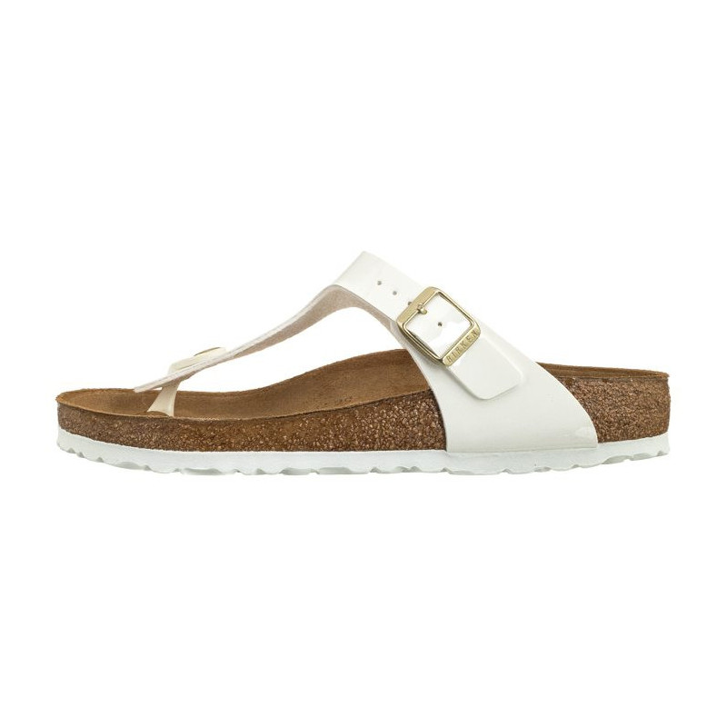 Birkenstock Gizeh BS Patent White 1005299 (BK51-b) apavi