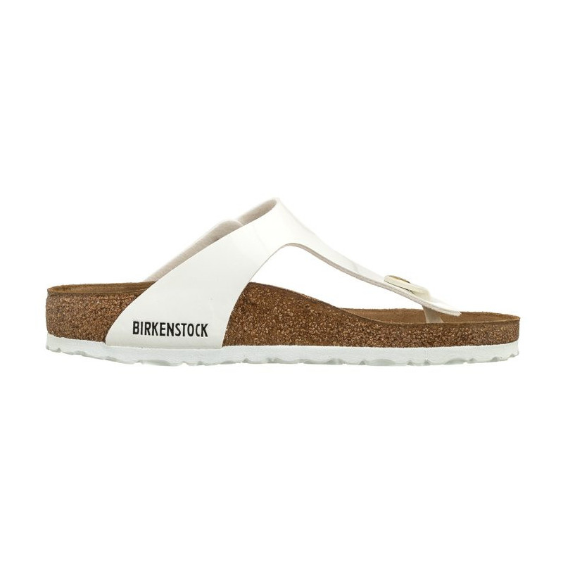 Birkenstock Gizeh BS Patent White 1005299 (BK51-b) apavi