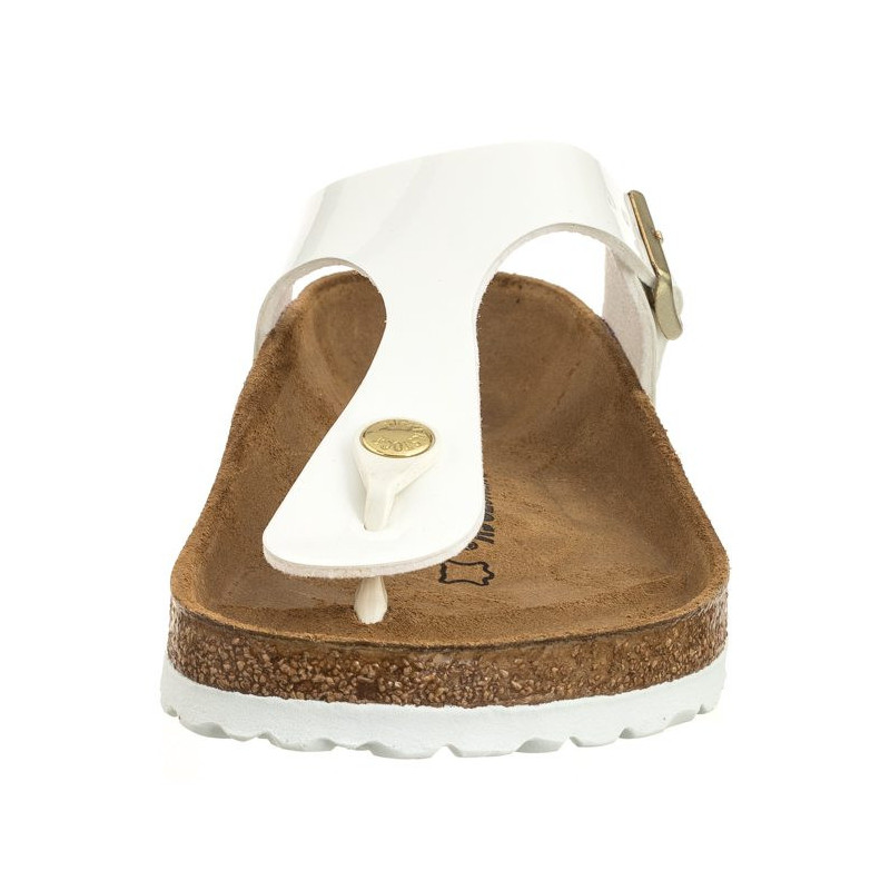 Birkenstock Gizeh BS Patent White 1005299 (BK51-b) kingad