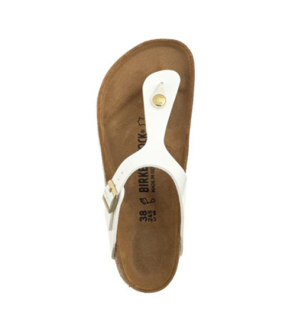 Birkenstock Gizeh BS Patent White 1005299 (BK51-b) kingad