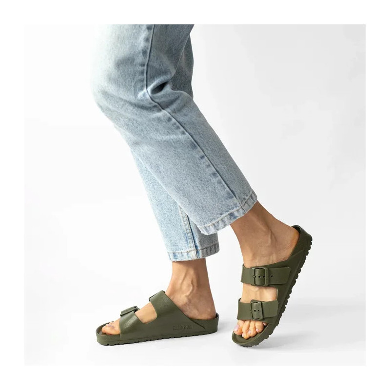 Birkenstock Arizona EVA Khaki 1019152 (BK54-r) Moteriški batai/šlepetės