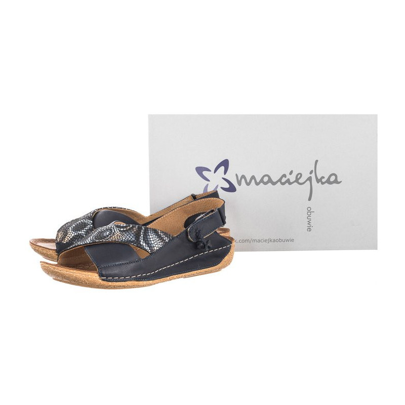 Maciejka Granatowe 00994-51/00-5 (MA151-k) sandales