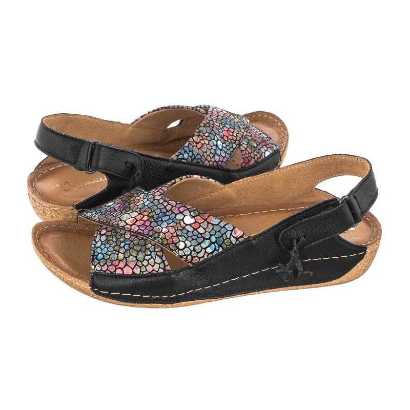 Maciejka Czarne 00994-57/00-5 (MA151-l) sandales