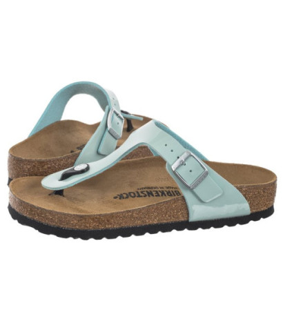 Birkenstock Gizeh BS Patent Surf Green 1026956 (BK51-e) apavi