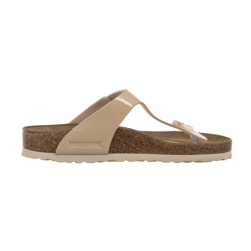 Birkenstock Gizeh Patent Patent Sand 1013075 (BK51-f) apavi