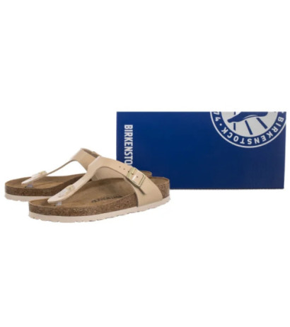 Birkenstock Gizeh Patent Patent Sand 1013075 (BK51-f) flip flops