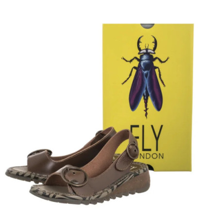 FLY London Tram Bridle Camel P500723002 (FL232-b) sandales
