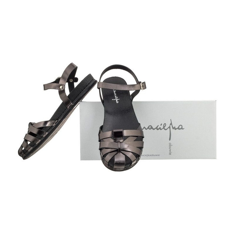 Maciejka Czarne 03074-20/00-0 (MA240-c) sandals