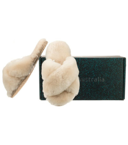 EMU Australia Mayberry Natural W11573 (EM230-b) Sieviešu apavi/Flip Flops