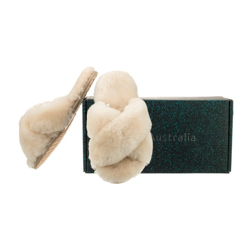 EMU Australia Mayberry Natural W11573 (EM230-b) Sieviešu apavi/Flip Flops