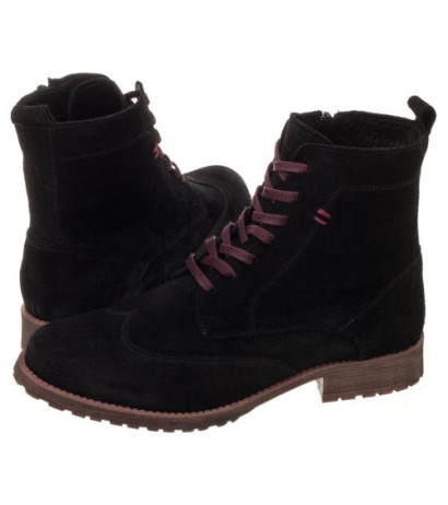 Filipe Czarne 9805 Suede Black (FP22-a) shoes