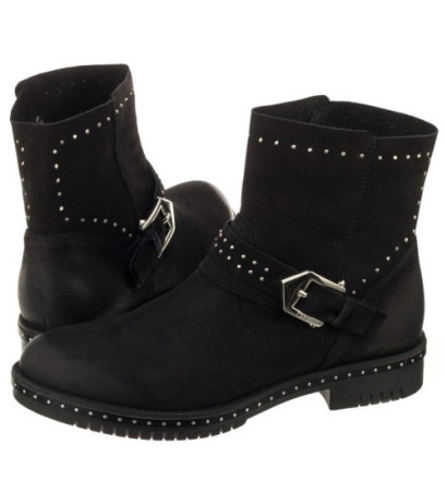 Carinii Czarne B4202 (CI268-a) shoes