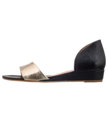 Maciejka Czarne/Złote 01971-46/00-5 (MA346-b) sandales