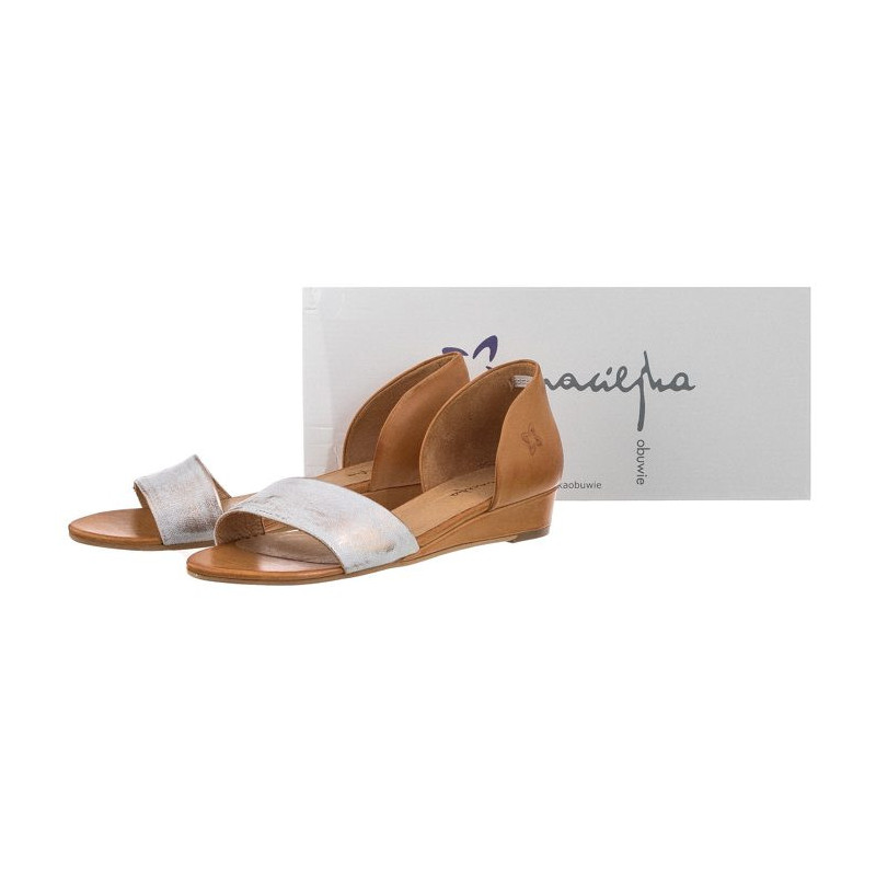 Maciejka Brązowe 01971-45/00-5 (MA346-c) sandals