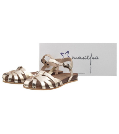 Maciejka Złote 03074-25/00-0 (MA240-e) sandals