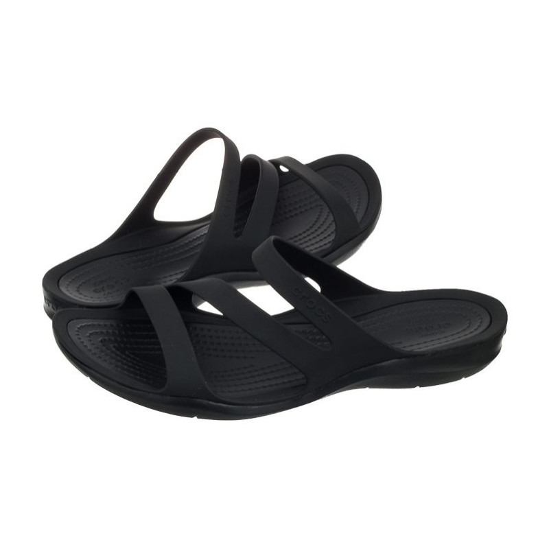 Crocs Swiftwater Sandal W Black 203998-060 (CR120-e) Moteriški batai/šlepetės