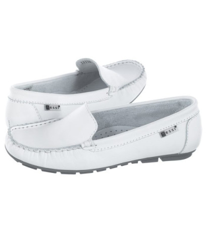 Nessi Białe Licowe 17130 3 (NE55-n) shoes