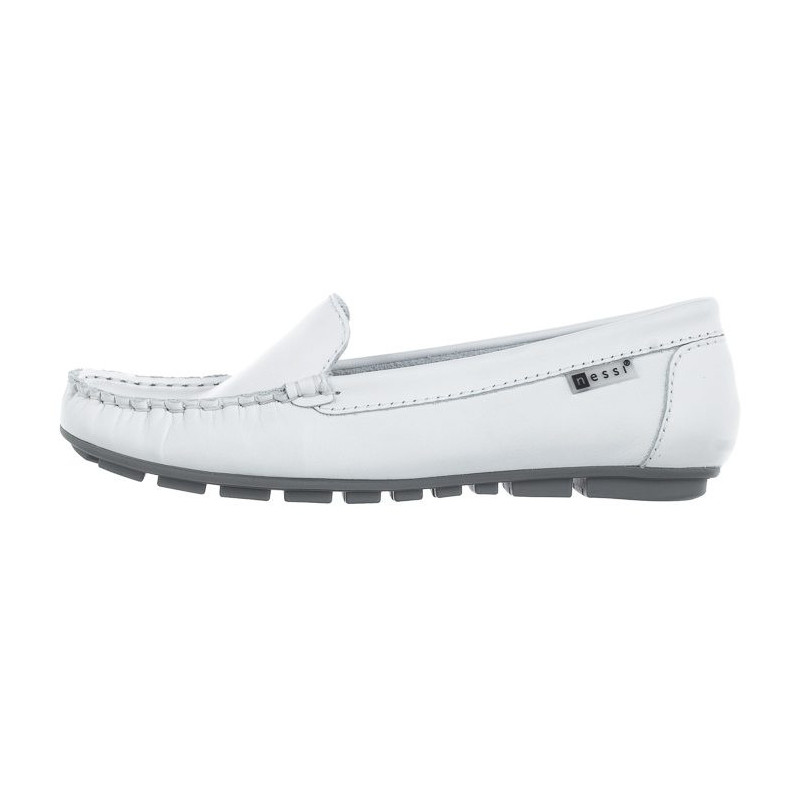 Nessi Białe Licowe 17130 3 (NE55-n) shoes