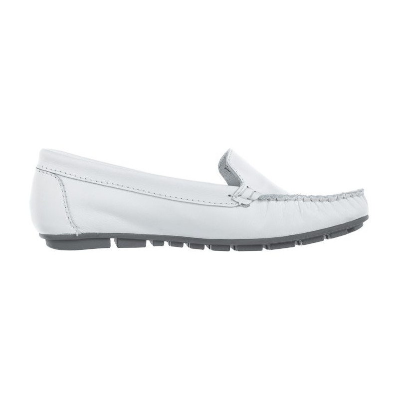 Nessi Białe Licowe 17130 3 (NE55-n) kurpes