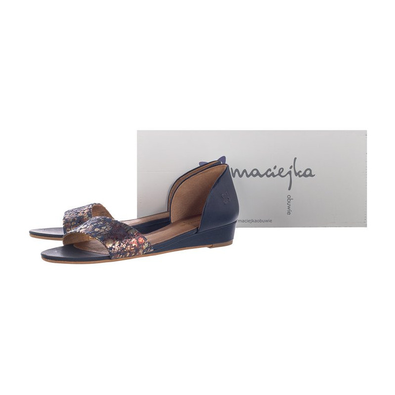 Maciejka Granatowe 01971-50/00-5 (MA346-d) sandals